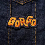 Gorgo, the classic UK giant monster movie, embroidered patch, measuring 3.75".