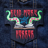 Read More Horror 5" inch Iron On/Sew On Patch