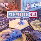Memoir 44 boardgame logo embroidered patch.