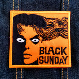Black Sunday, classic horror movie embroidered patch.