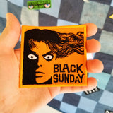 Black Sunday, classic horror movie embroidered patch.