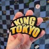 Embroidered patch for the boardgame King of Tokyo.