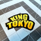 Embroidered patch for the boardgame King of Tokyo.