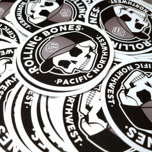 Rolling Bones Stickers