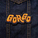 Gorgo, the classic UK giant monster movie, embroidered patch, measuring 3.75".