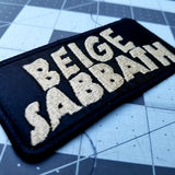 Beige Sabbath 4" inch Embroidered Patch