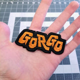 Gorgo, the classic UK giant monster movie, embroidered patch.